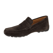 Geox Kosmopolis Mokassin Schuhe braun Velour U35CFB