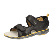 Geox Nebula Herren Sandale schwarz gelb