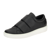 Ecco Soft 60 Schuhe Slipper schwarz Damen Klett 219243