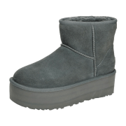 UGG Classic Mini Platform Stiefel grau rainstorm