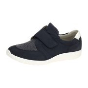 Waldläufer Ira Schuhe blau M-Weite OrthoTritt Klett 815M32