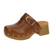 Clarks Sivanne Sun Pantolette braun Plateau Clogs