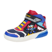 Geox Grayjay Kinder Schuhe blau rot Basketball J269YB