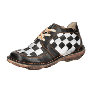 Eject Dunas Schuhe schwarz weiß Karo Damen 10036