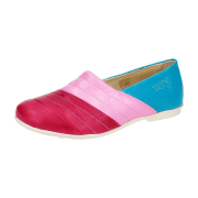 Eject Fluffy Schuhe rot pink türkis Slipper 20932