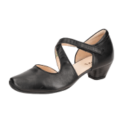 Think Aida Riemchen Pumps schwarz