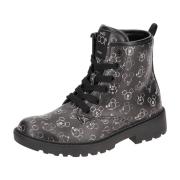 Geox Casey Kinder Stiefel Schuhe schwarz Disney Maus Print