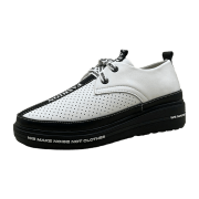 Artiker Damen Plateau Schnürschuhe