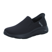 Skechers Go Walk Arch Fit Schuhe schwarz Slip-Ins 216600