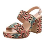 EHM Sandalette,Bast,Bunt,Etnic