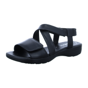 Gabor Fashion Sandale schwarz Kreuz-Riemen 44.800.27