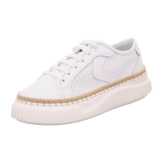 Voile Blanche Da.Sneaker,Mesh,Blumen,Weiß