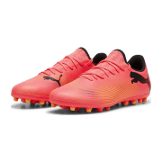 Puma FUTURE 7 PLAY MG PUMA BLACK-SILVER-NRGY RED