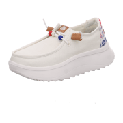 Hey Dude Shoes Wendy Peak Baja Stripe White