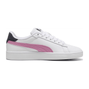 Puma Smash 3.0 Leder-Sneaker Kinder 07 - PUMA white/rose dust/heartfelt 36