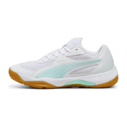 Puma Solarflash III W+ Hallenschuhe 01 - PUMA white/electric peppermint 40