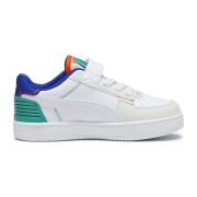 Puma Caven 2.0 Ready, Set, Better II AC+ Sneaker mit Klettverschluss Kinder 01 - vapor gray/puma white/lapis lazuli 33