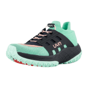 UYN Arion Sneaker mit mintfarbener Sohle Damen E288 - light green/dark grey 36
