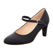 Gabor Riemchen Pumps schwarz Glitter 41.411.67