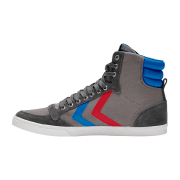 Hummel Slimmer Stadil High-Top Sneaker castlerock/ribbonred/bril blue 40