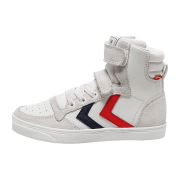 Hummel Slimmer Stadil Leder High-Top Sneaker Kinder 9001 - white 33