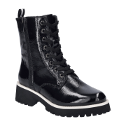 Josef Seibel Sallina 08 Damen Stiefel schwarz Lack