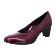 ara Orly Pumps dunkelrot Effekt Lack 12-23436