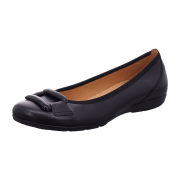 Gabor Schuhe Ballerina Slipper schwarz Nappa 64.166.27