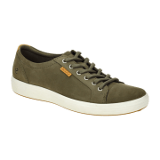 Ecco Soft 7 Schuhe dunkelgrün tarmac Nubuck Herren