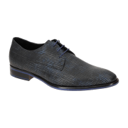 Floris van Bommel De Netter Schuhe blau metallic 30306