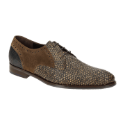 Floris van Bommel De Stapper Schuhe braun Schlange 30361