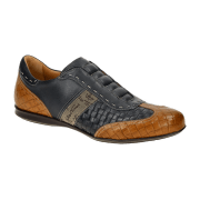 GALIZIO TORRESI Schuhe Slipper blau braun 317820
