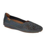 Pikolinos Jerez Schuhe Slipper blau metallic 578-4976CP