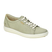 Ecco Soft 7 Schuhe grau-grün sage Damen Sneakers