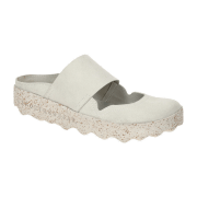 Asportuguesas Cana Pantoletten Damen grau offwhite Clogs