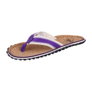 Gumbies Corker 2117 purple recycelte Baumwolle