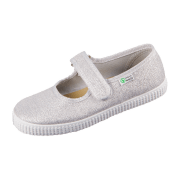 Natural World Eco 56013-26 plata organic cotton francesita glitter