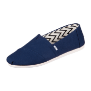 TOMS Alpargata Rope 10017660 blue cotton canvas