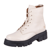 Apple of Eden Castle 68 AW23-Castle 68 ivory Velvet Smooth Leather