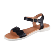 Apple of Eden Ava 1 Ava 1 Black Velvet Smooth Leather