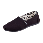 TOMS Alpargata 10017716 black recyeled cotton