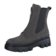 Paul Green 8030 Plateau Boots grau iron Front-Zip