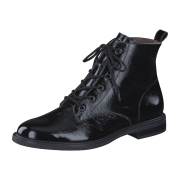 Paul Green Stiefelette schwarz Lack 8066
