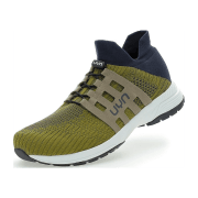 UYN Nature Tune Slip-on Sneaker aus Merinowolle Herren green melange/anthracite 42