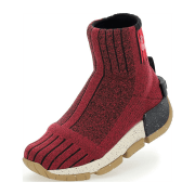 UYN Urquiola Urban Socken-Schuh mit beigefarbiger Sohle Damen anthracite melange 37
