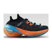 UYN Neuron Trailrunning-Schuhe mit orangefarbener Sohle Herren B000 - black 44