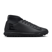 Nike Jr. Mercurial Superfly 10 Club TF Multinocken-Fußballschuhe Kinder 002 - black/black-deep jungle 33