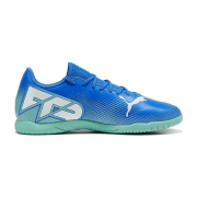 Puma Future 7 Play IT Fußballschuhe 01 - hyperlink blue/mint/puma white 44