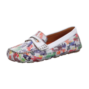 Gemini Nappa/Kombi Slipper weiß/multi