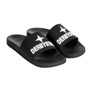 Derby Star DERBYSTAR Derbylette Badelatschen schwarz/weiss 38